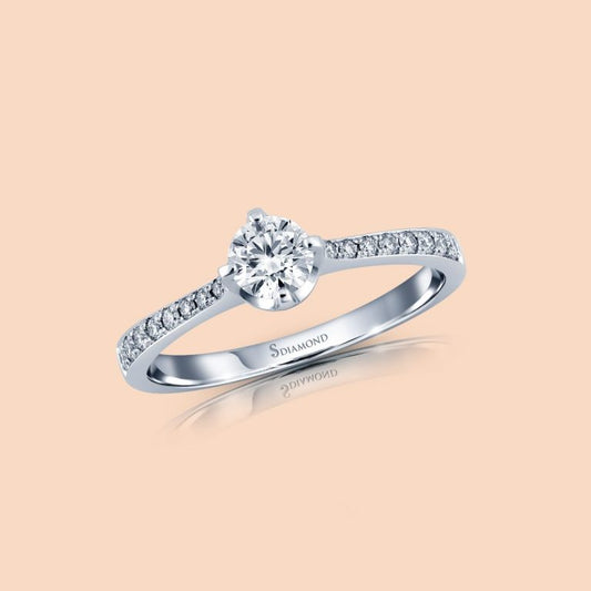 แหวนแต่งงาน Solitaire Crown
