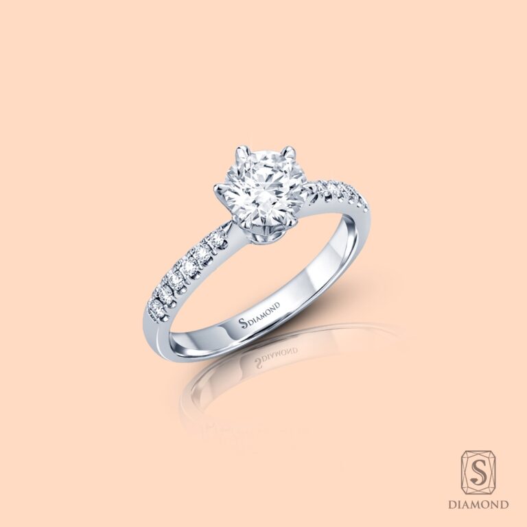 We Together Diamond Engagement Ring