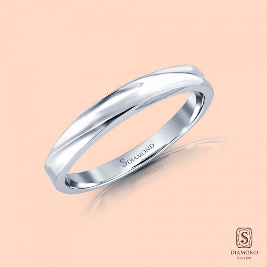 แหวนชาย Curved Band Comfort Fit