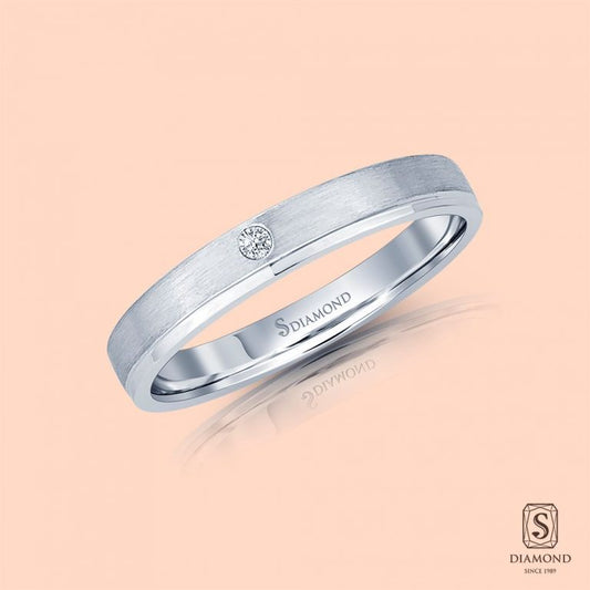 แหวนชาย Satin Brushed Comfort