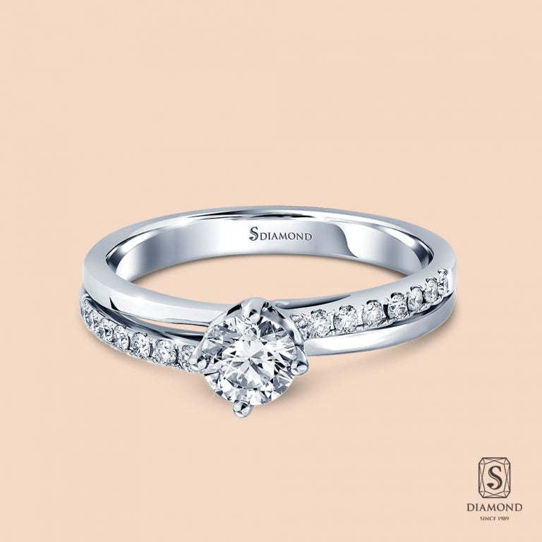S Love Actually Diamond Engagement Ring
