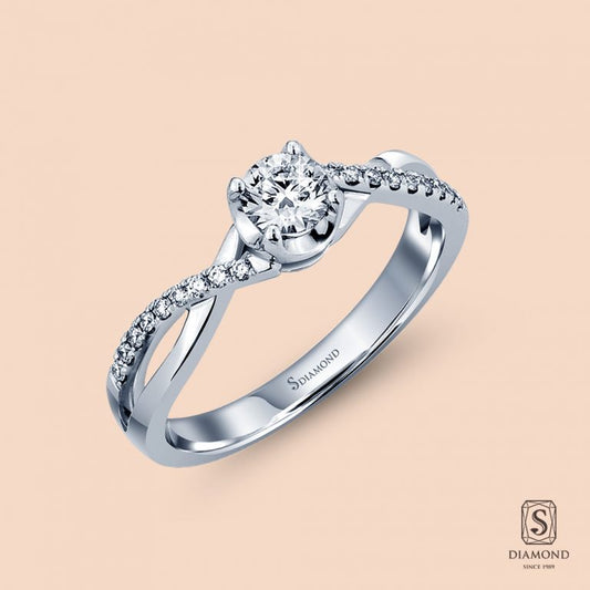 แหวนหมั้น Crown Infinity