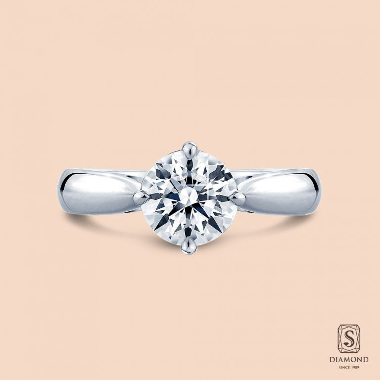 Love Classic Signature Diamond Engagement Ring