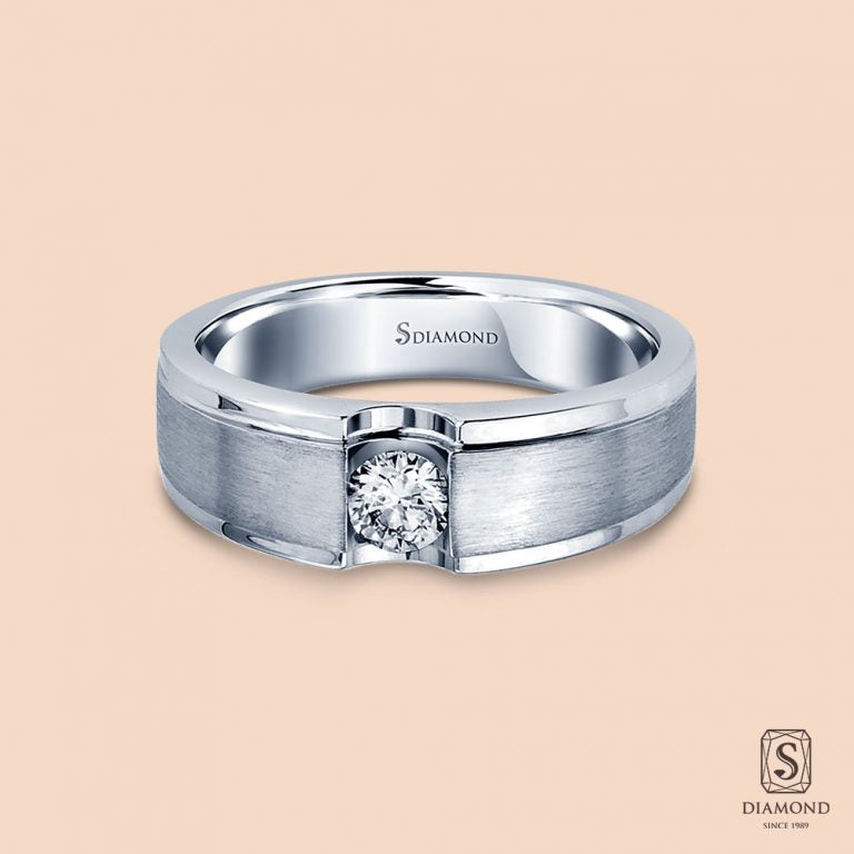 The Legacy Strong Matte Men's Diamond Ring (เดอะ เลกาซี สตรอง แมต
