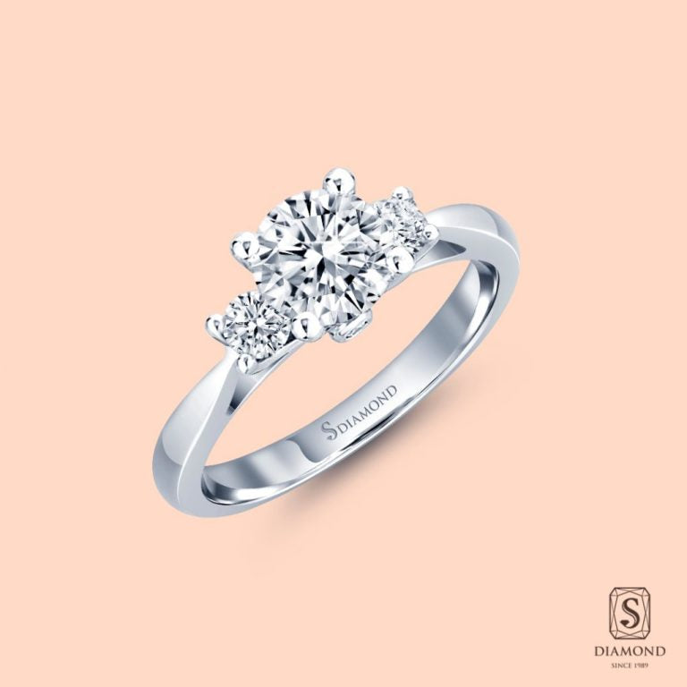 Trinity Signature Diamond Engagement Ring
