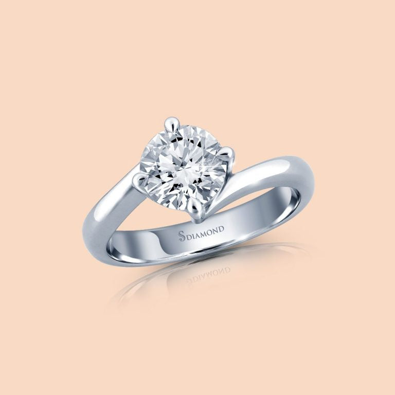 Solitaire Forever Diamond Engagement Ring