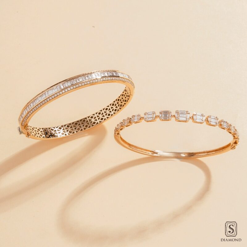 Executive Baguette Luxury Bangles