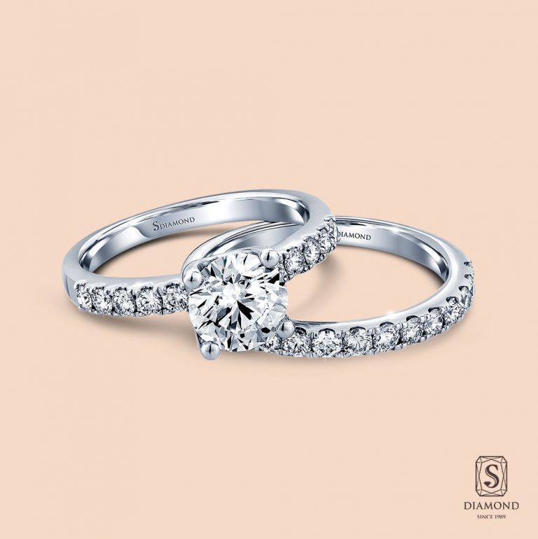 แหวนเพชร Everyday Round Sparkle