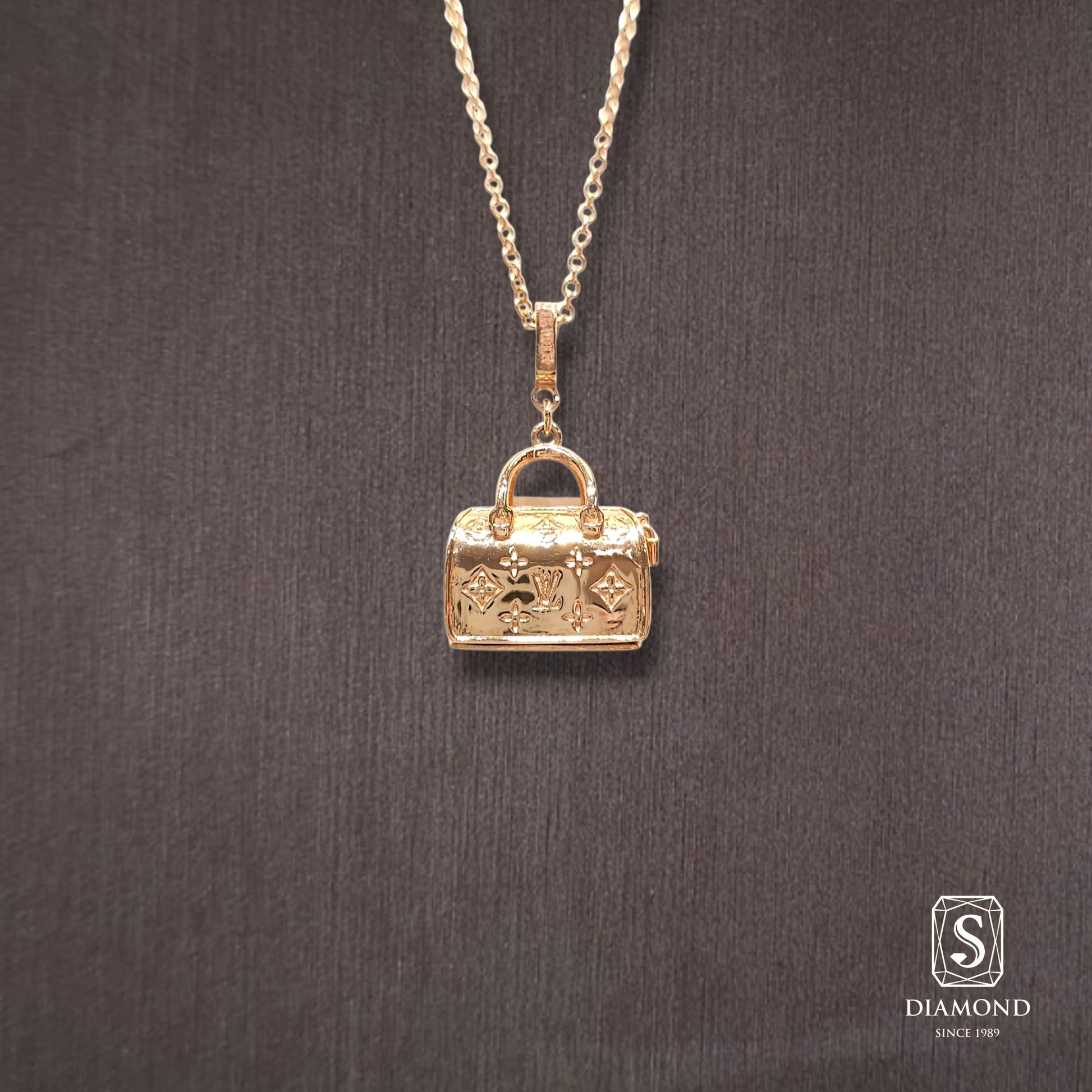 Diamond Pendant 029 by S.Diamond, elegant diamond pendant necklace