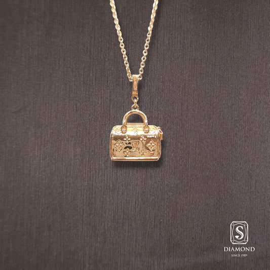 Diamond Pendant 029 by S.Diamond, elegant diamond pendant necklace