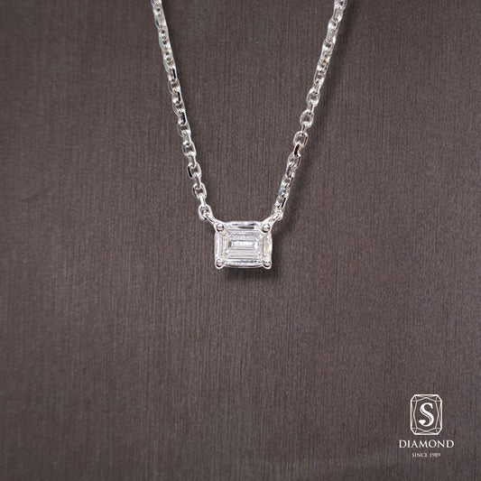 Diamond Pendant 043 by S.Diamond, elegant diamond pendant necklace