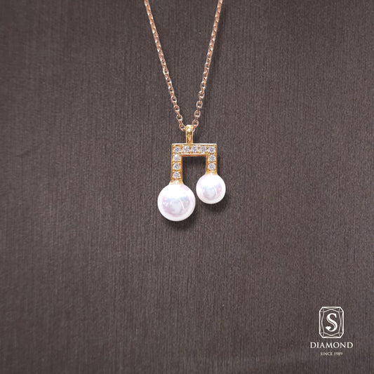 Diamond Pendant 049 by S.Diamond, elegant diamond pendant necklace