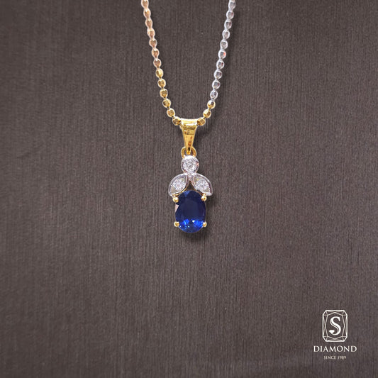 Diamond Pendant 054 by S.Diamond, elegant diamond pendant necklace