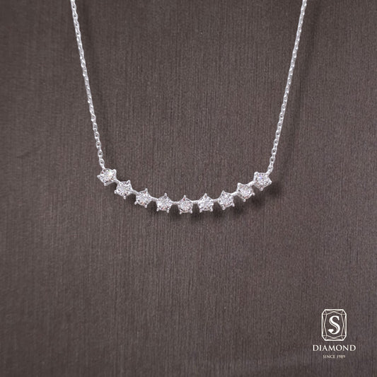 Diamond Pendant 056 by S.Diamond, elegant diamond pendant necklace