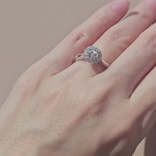 Engagement Ring  GIA Certified Natural Diamond