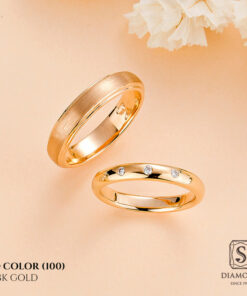 แหวนคู่ Rose Gold