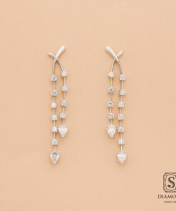 ต่างหู Stardust Cross D color