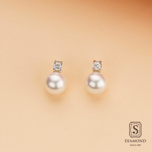 ต่างหู Solitaire Southsea Pearl