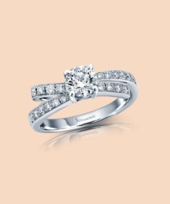 แหวนหญิง Solitaire Bow