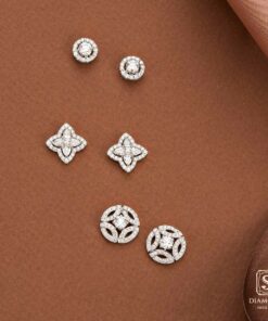 ต่างหูเพชร Earring Set