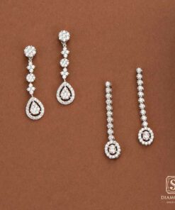 ต่างหูเพชร Earring Set