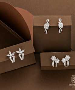 ต่างหูเพชร Earring Set
