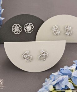 ต่างหูเพชร Earring Set