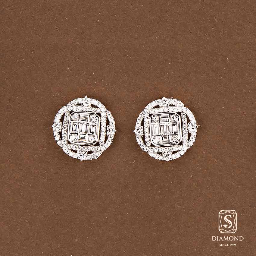 ต่างหูเพชร Diamond Earring