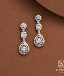 ต่างหูเพชร Diamond Earring